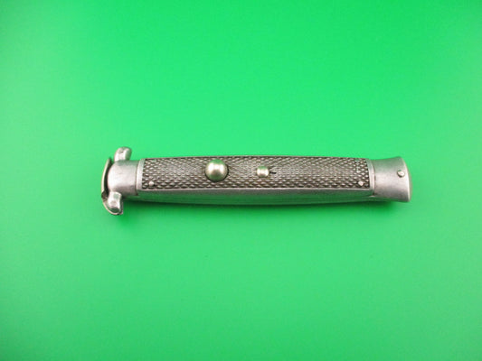 INOX BREVETATTO WANDY 21cm Italian Trapdoor Aluminum 1960s Vintage Automatic knife