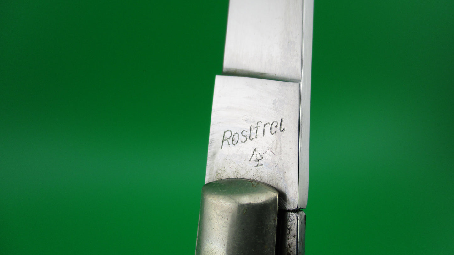 Rostfrei (slant) PATENT 20cm Italian Vintage BoBc Black automatic knife