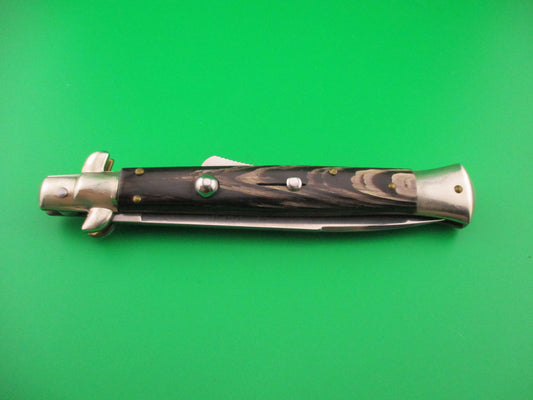 Frank Beltrame 28cm Italian Humpback Horn Limited Edition automatic knife