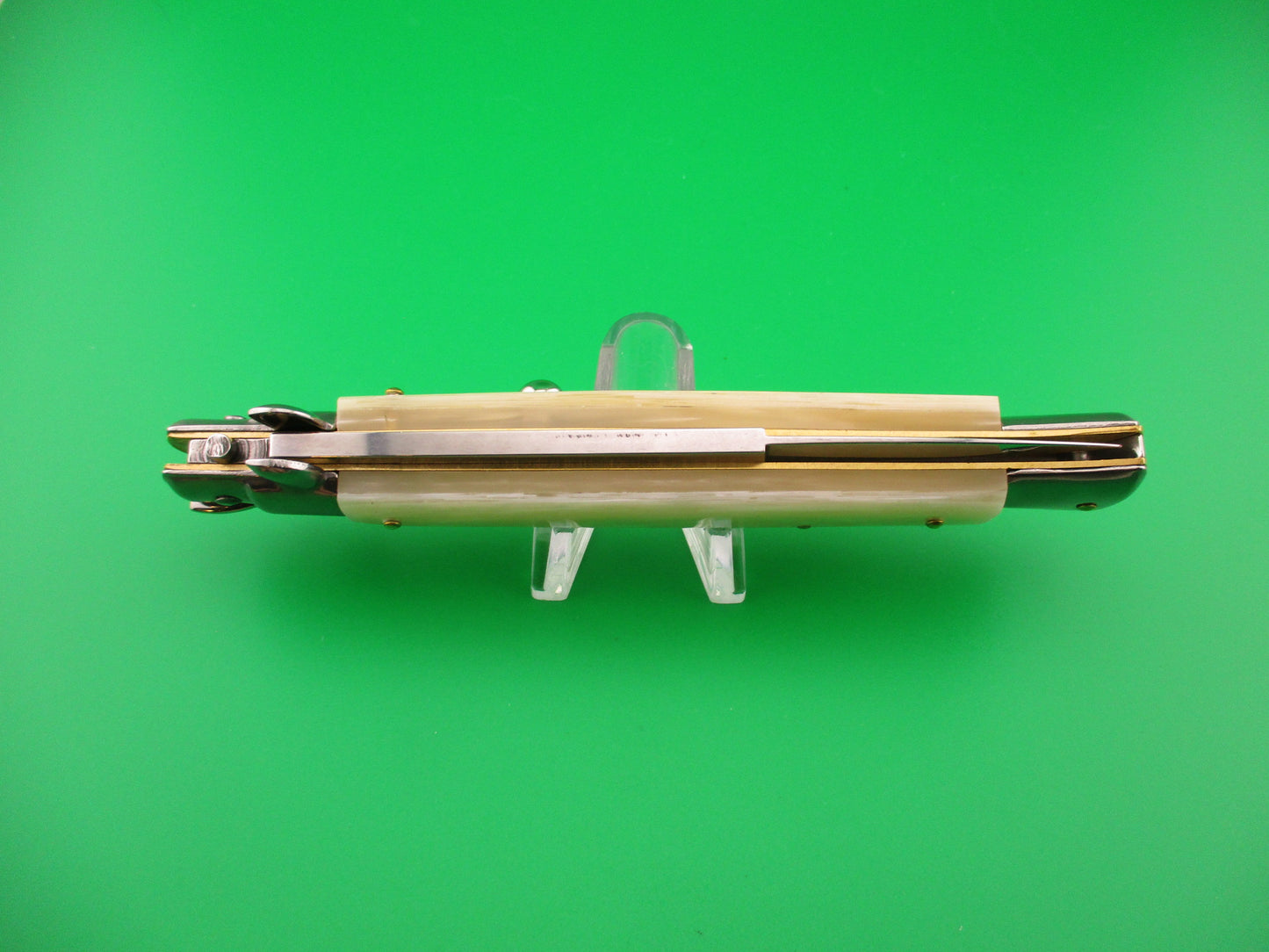 FRANK B ITALY 28cm Italian Swivel Bolster MOP Pearl automatic knife