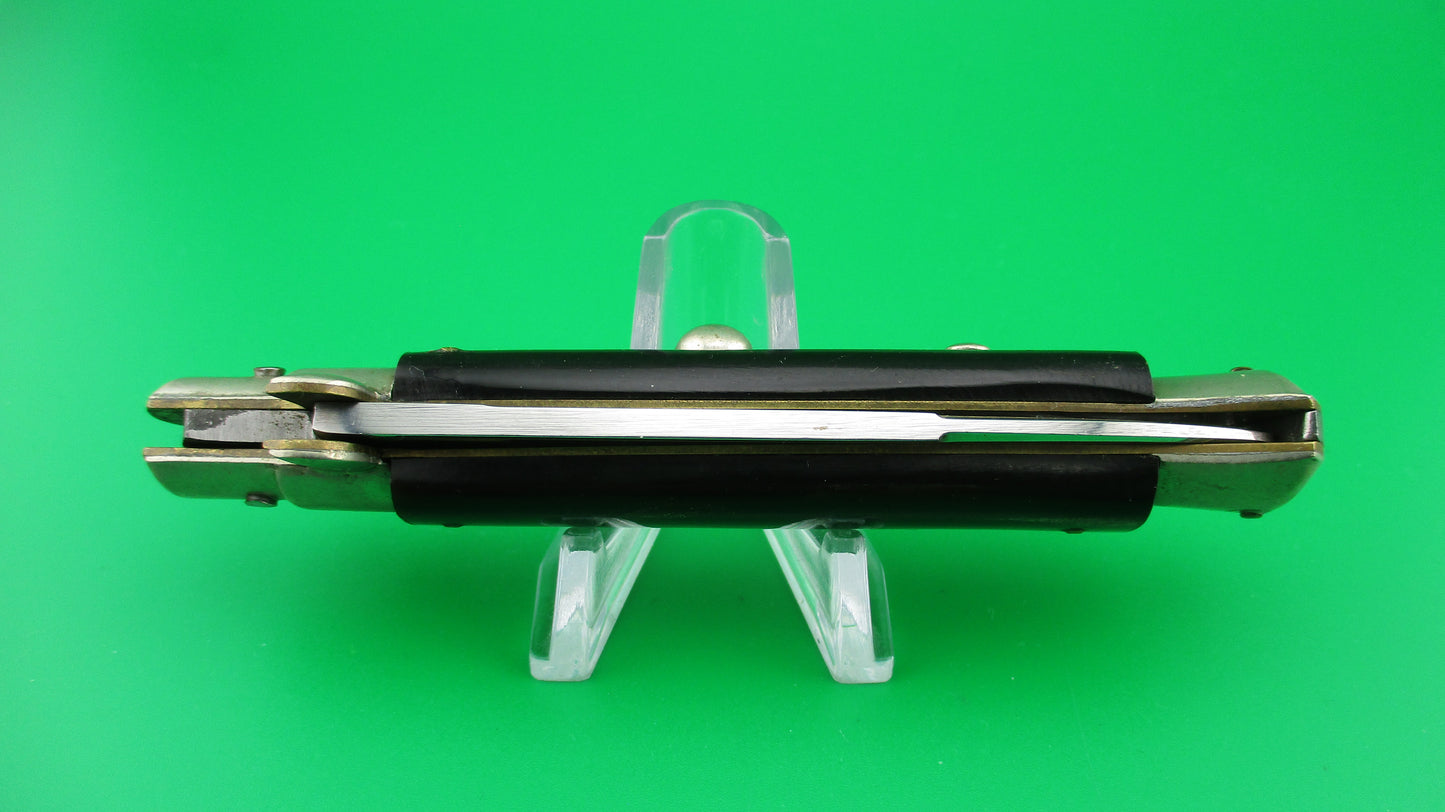 Rostfrei (slant) PATENT 20cm Italian Vintage BoBc Black automatic knife