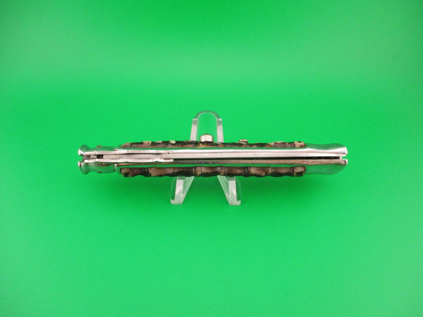 Hellraiser 24cm Spanish Swing Guard Humpback Imitation Stag vintage automatic knife