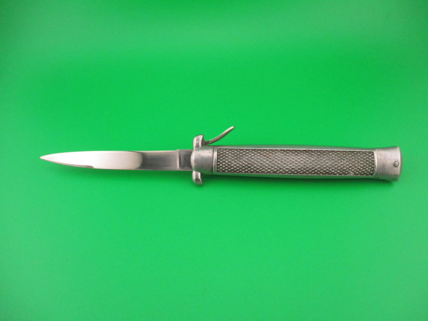 INOX BREVETATTO WANDY 21cm Italian Trapdoor Aluminum 1960s Vintage Automatic knife