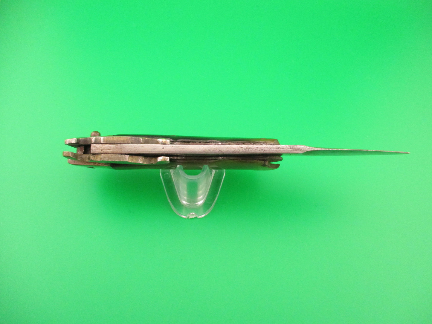 25cm Spanish Pig Sticker Vintage 1960s Automatic sheath knife w guards