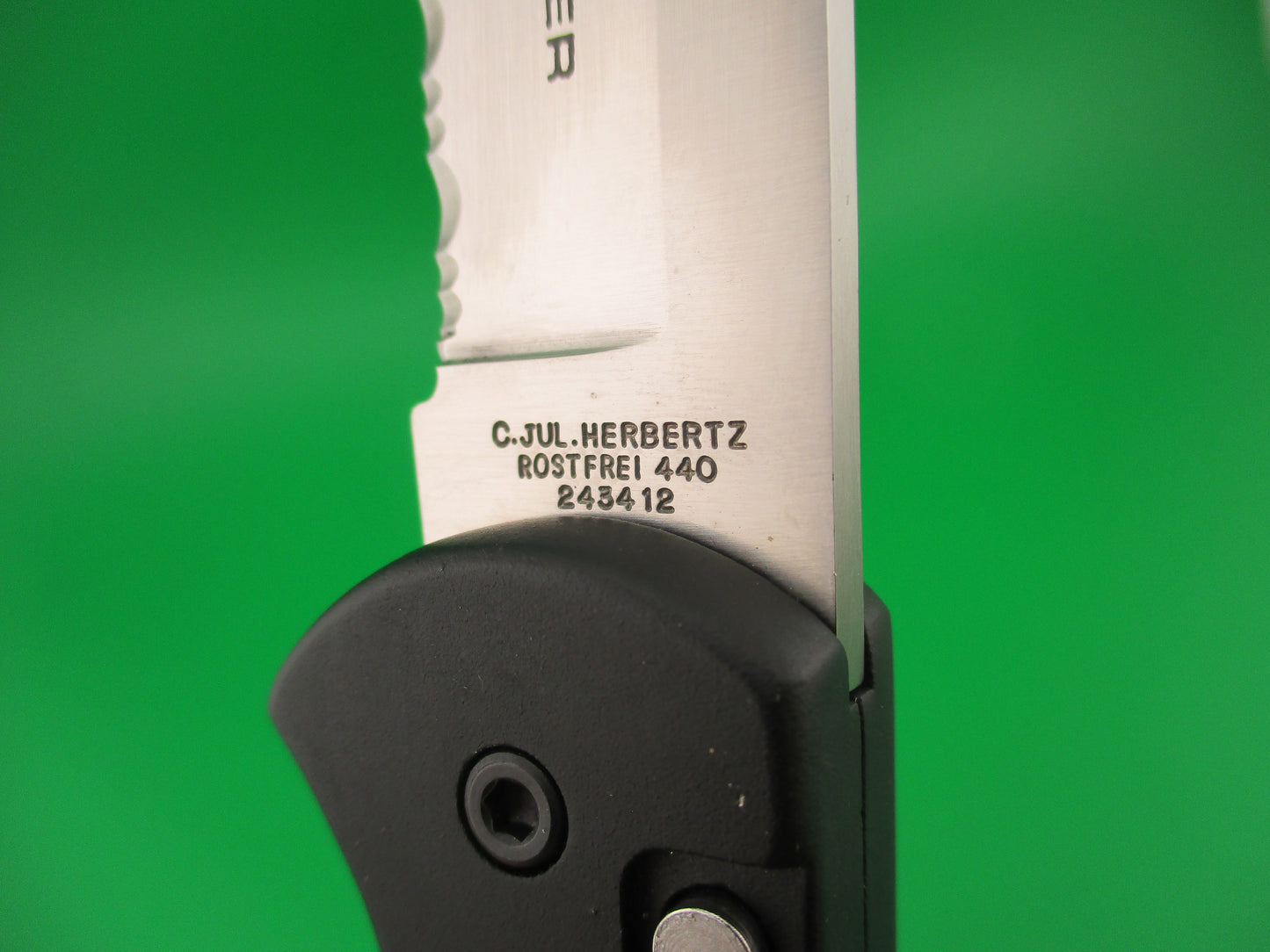 Herbertz MESSER C JUL HERBERTZ ROSTFREI 440 243412 20cm Automatic knife