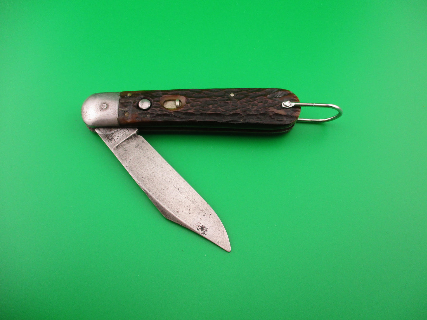 PRESTO M2 Bone WWII vintage Paratrooper automatic knife