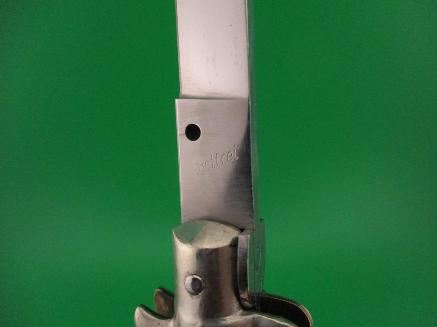 Rostfrei (slant) 33cm Italian Transitional Stiletto Vintage automatic knife 5mm
