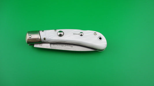 z AKC ITALY SPEED HUNTER 18cm Italian Pearlex automatic knife