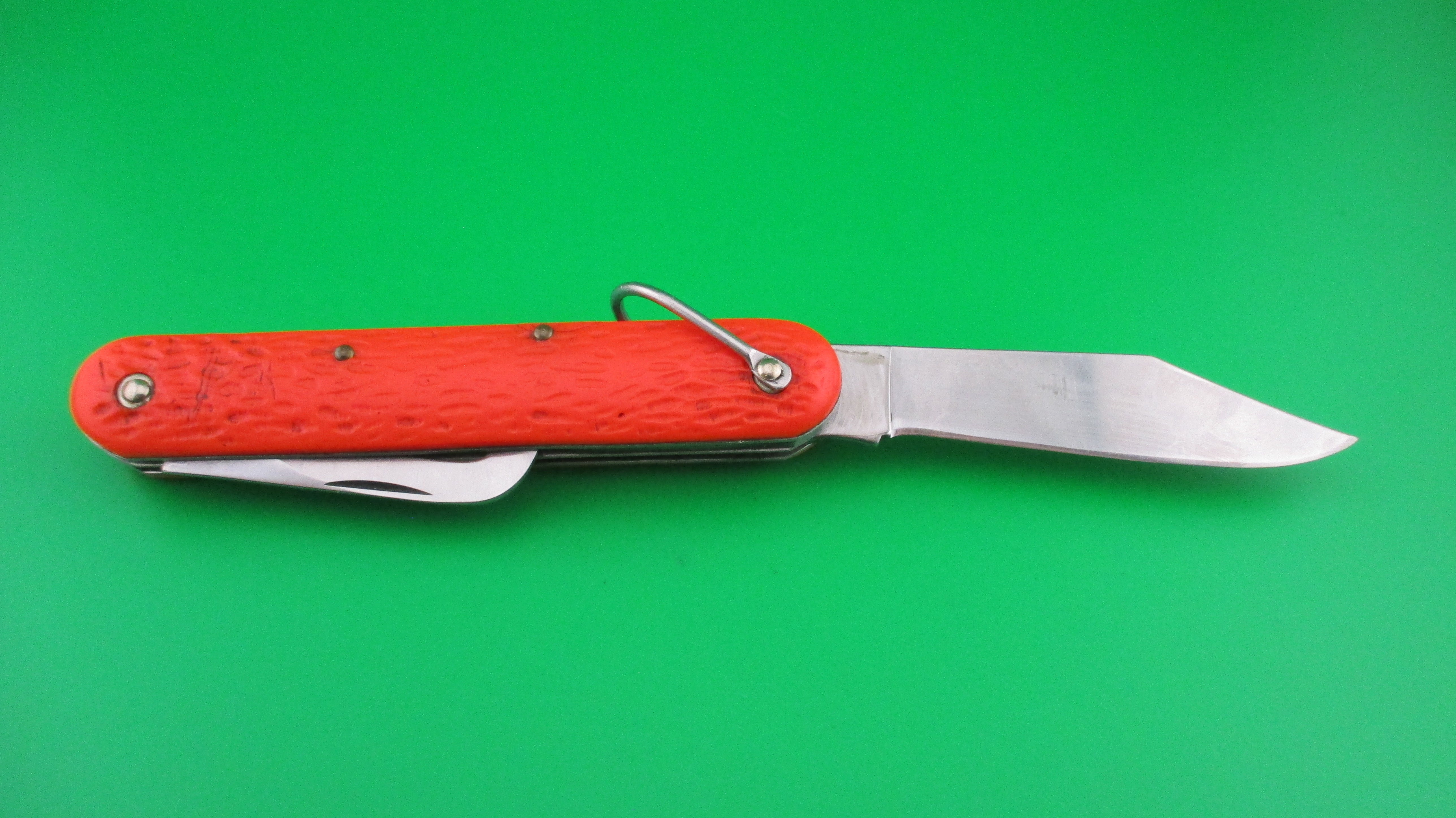 z CAMILLUS vintage MC1 Orange paratrooper automatic knife