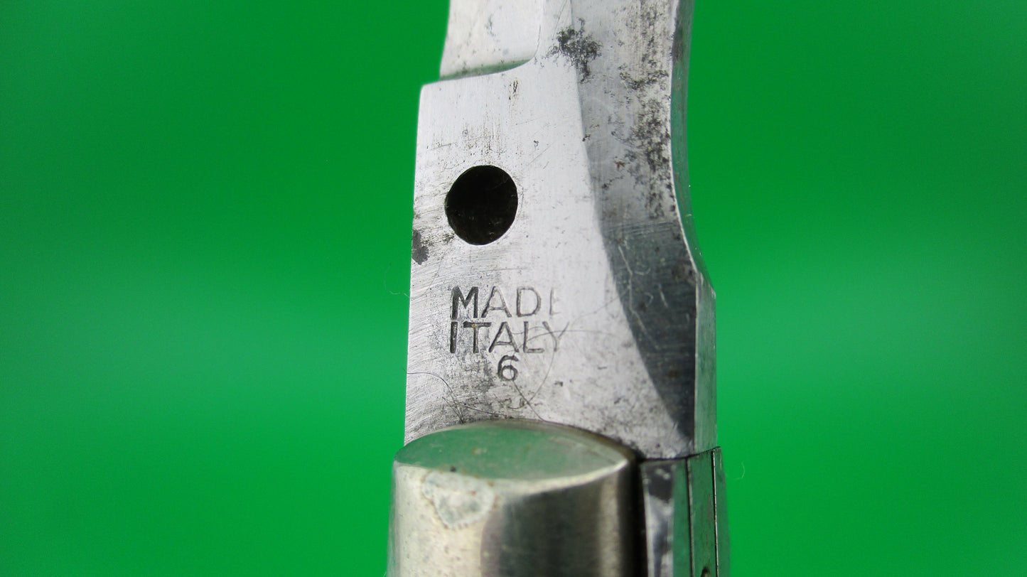 MADE ITALY 6 33cm Italian Picklock KRIS Horn 1950s Vintage automatic knife