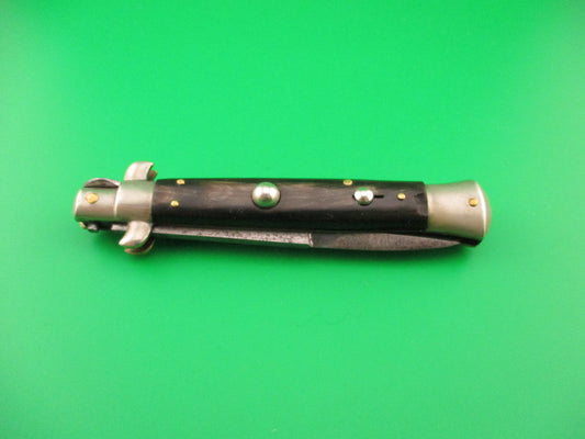MADE ITALY 23cm Italian Picklock Bayonet blade heavy Vintage 1950s automatic knife