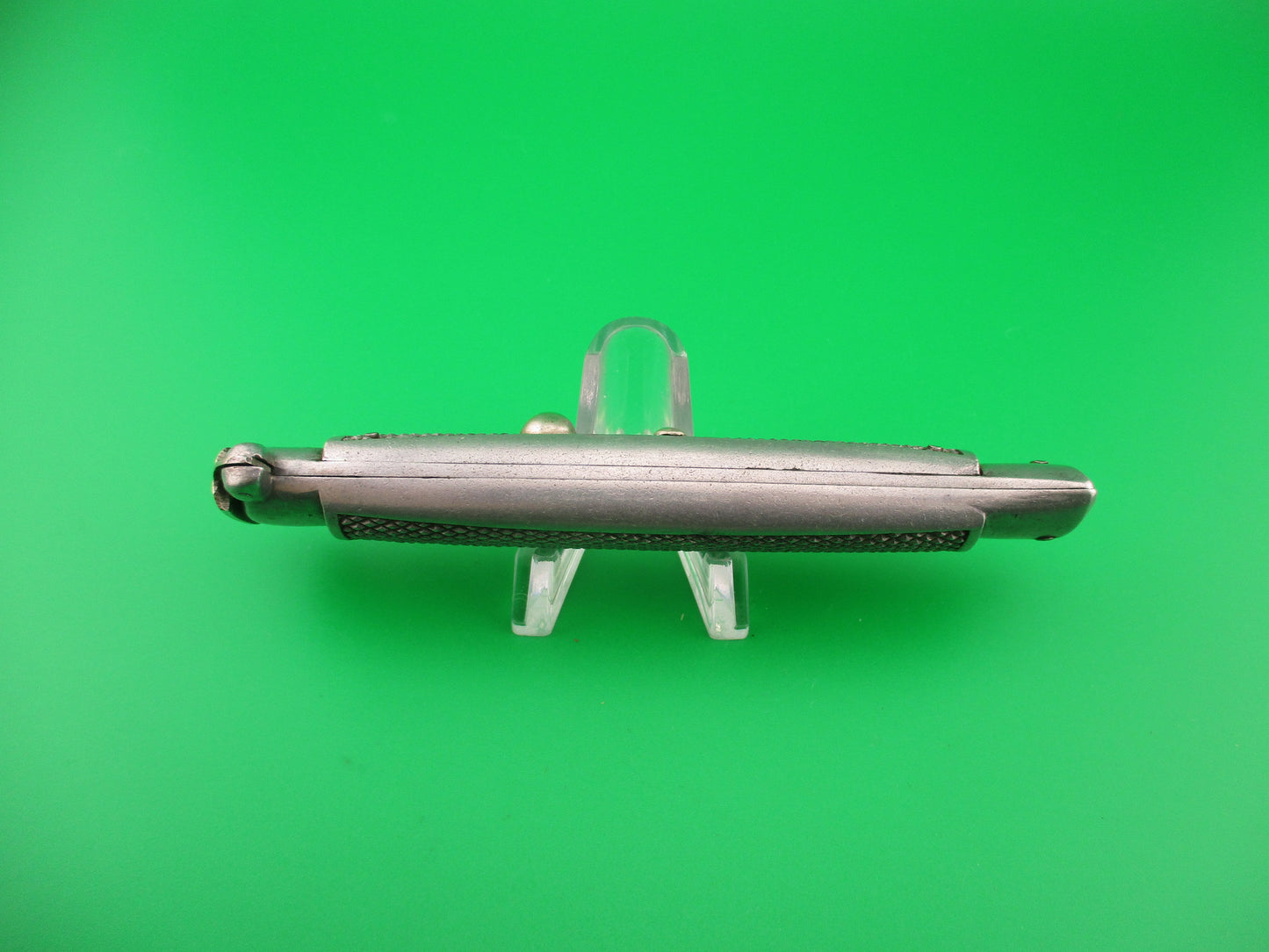 INOX BREVETATTO WANDY 21cm Italian Trapdoor Aluminum 1960s Vintage Automatic knife