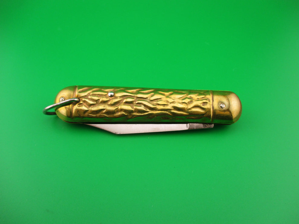 Edgemaster USA Fatjack Brass Vintage 1950s American automatic knife ...
