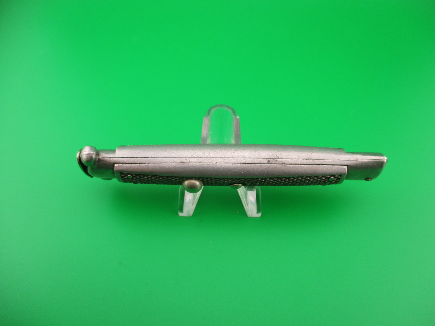 INOX BREVETATTO WANDY 21cm Italian Trapdoor Aluminum 1960s Vintage Automatic knife