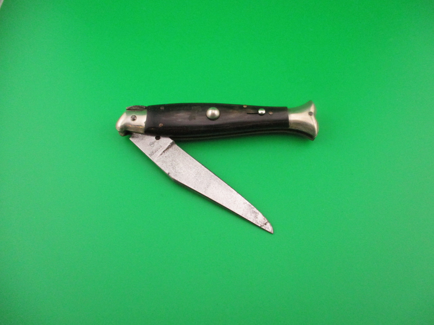 FOREIGN 0 20cm Italian Fishtail Picklock 1950s Vintage automatic knife