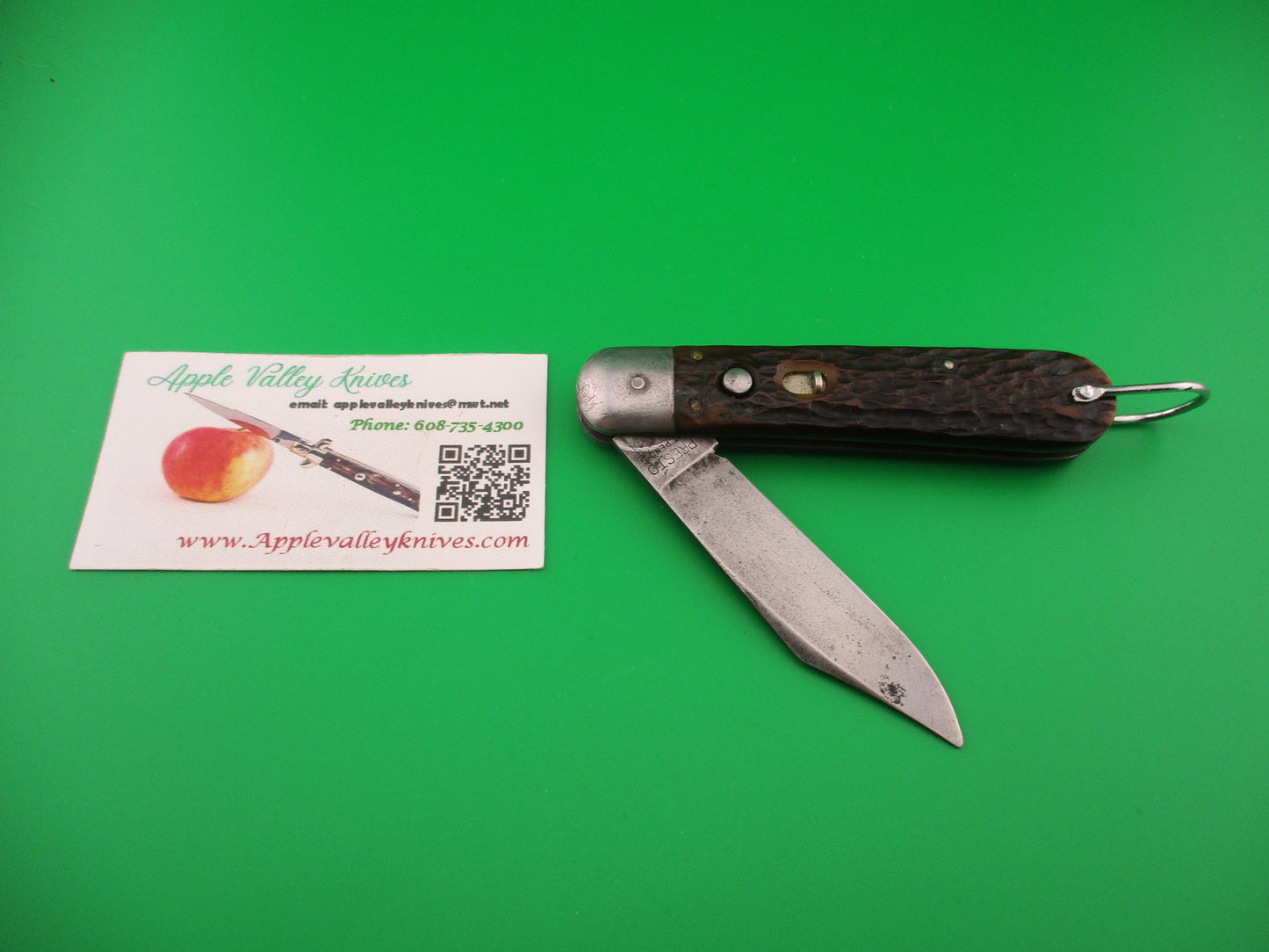 PRESTO M2 Bone WWII vintage Paratrooper automatic knife