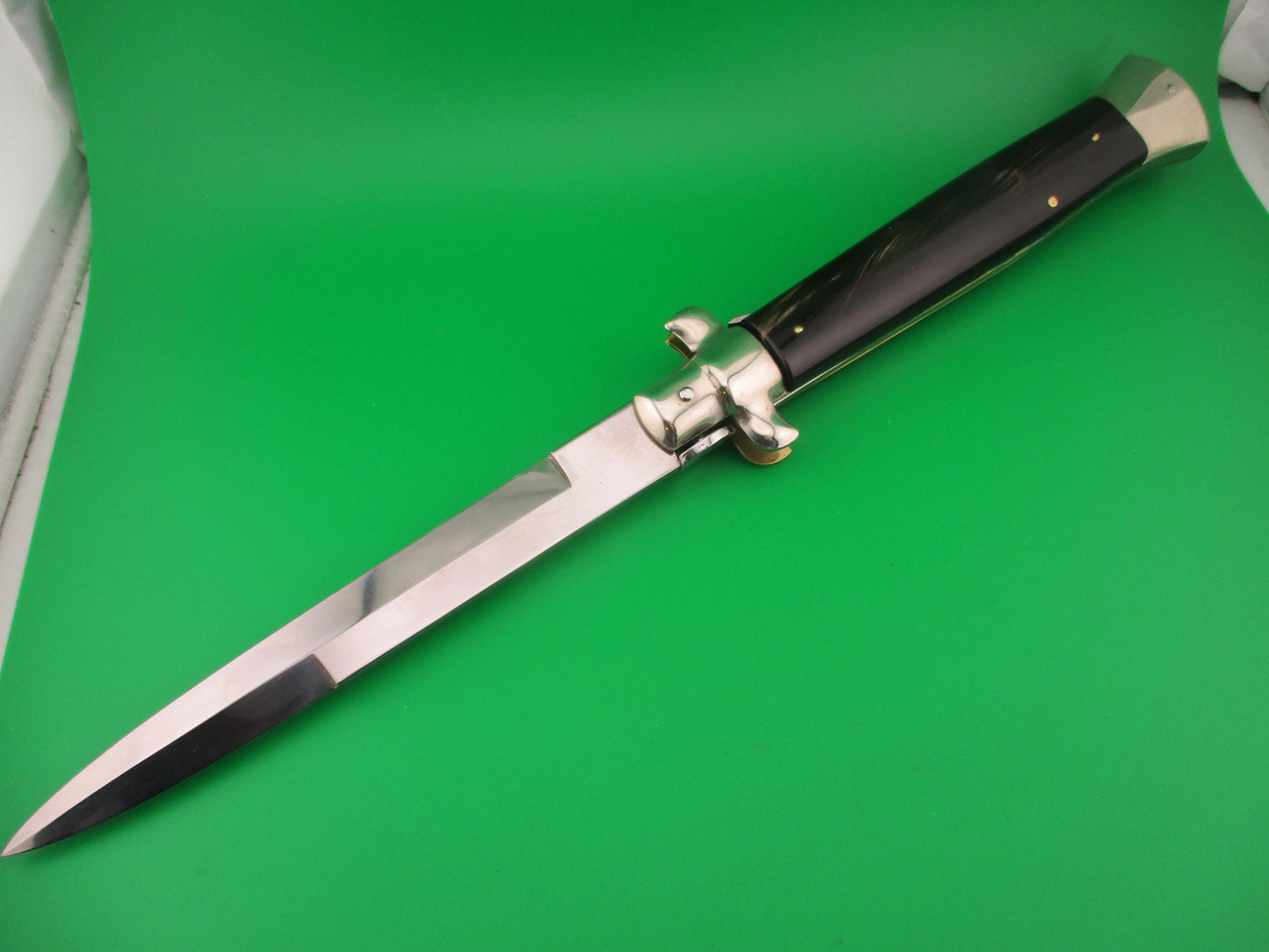 AGA CAMPOLIN 2004 38cm Italian Swivel bolster Horn Bayonet automatic knife