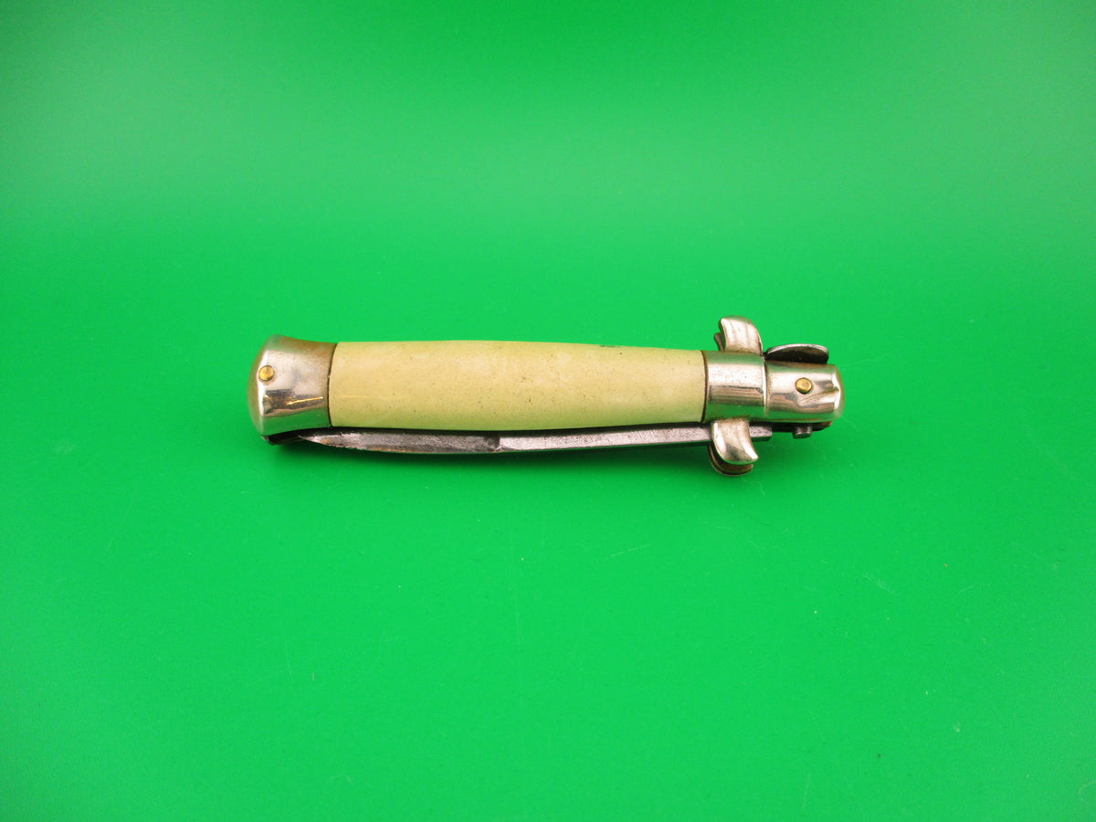 ETHAN 1953 16cm Italian Picklock Shell wrap 1950s vintage automatic knife