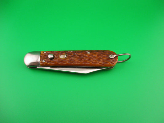 PRESTO M2 Bone WWII vintage Paratrooper automatic knife