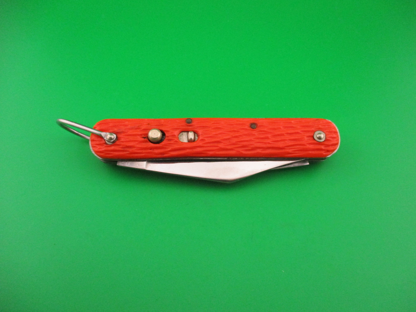 Schrade Walden vintage MC1 Orange military paratrooper switchblade in wrapper