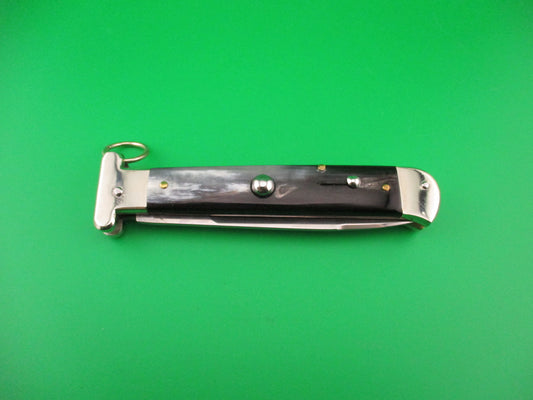 AGA CAMPOLIN Maniago-Italy 2015 22cm Italian Francese Ringpull automatic knife