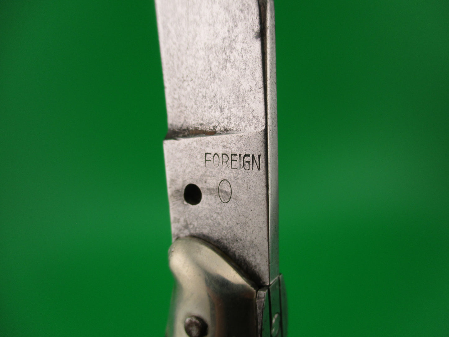 FOREIGN 0 20cm Italian Fishtail Picklock 1950s Vintage automatic knife