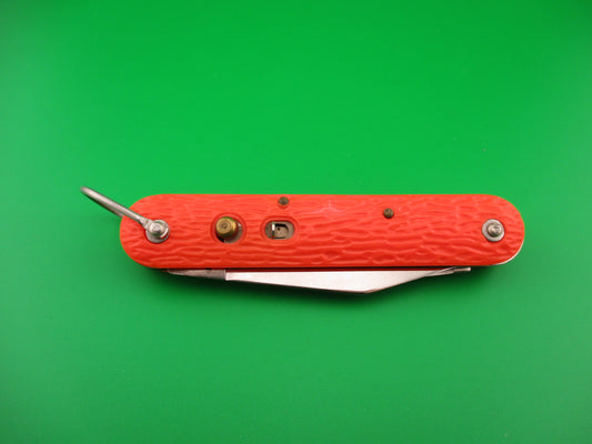 Logan Smyth Venice FL Orange Paratrooper knife New Old Stock