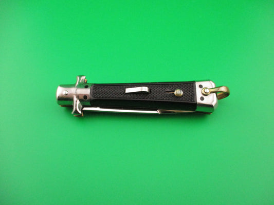 BARGEON INOX 19cm vintage French fixed guards automatic knife NIB