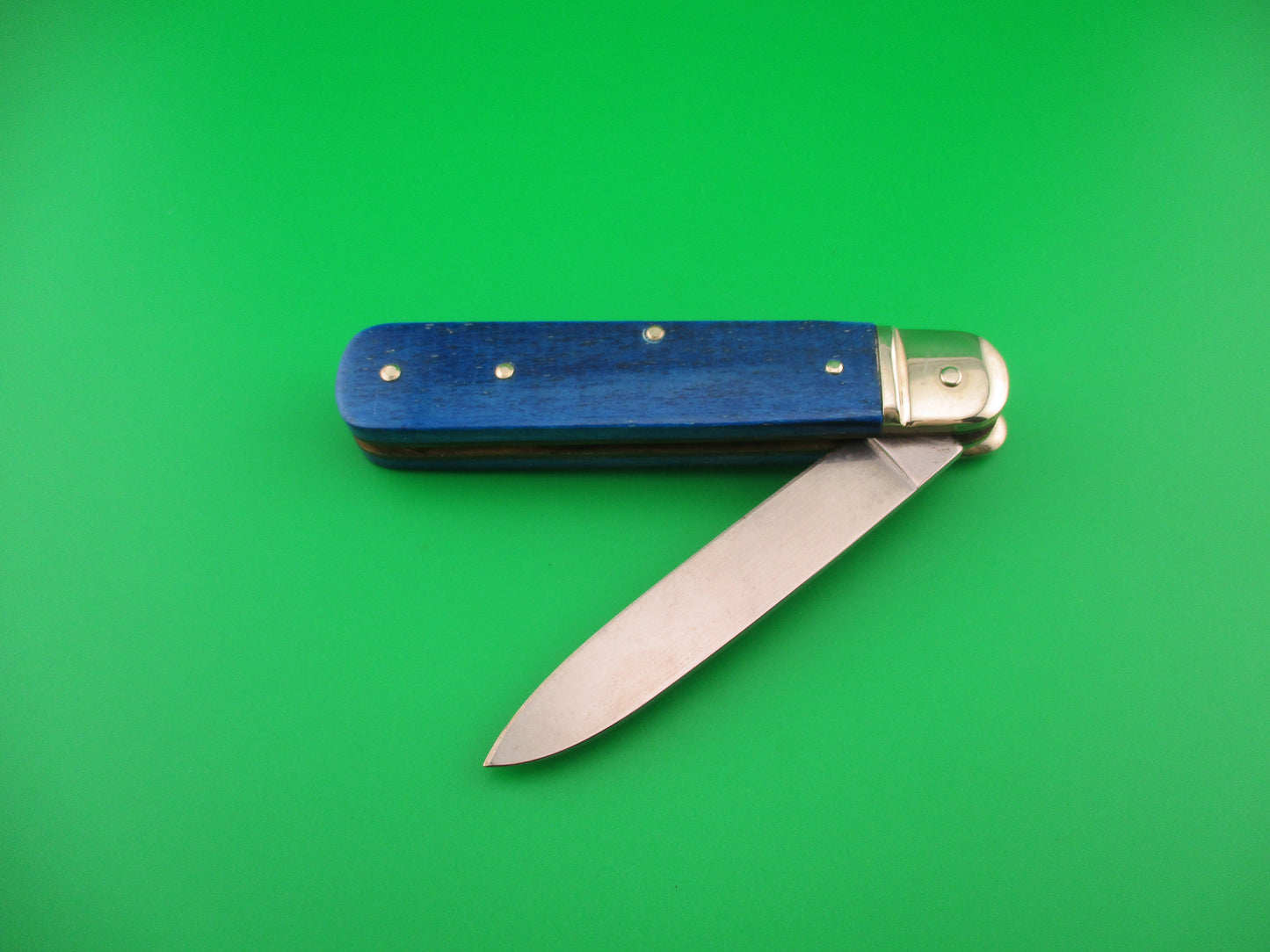 BOKER TREE BRAND CLASSIC 712 11cm German Lever automatic knife Blue bone