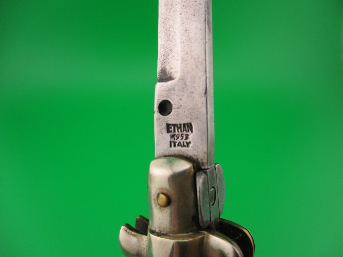 ETHAN 1953 16cm Italian Picklock Shell wrap 1950s vintage automatic knife