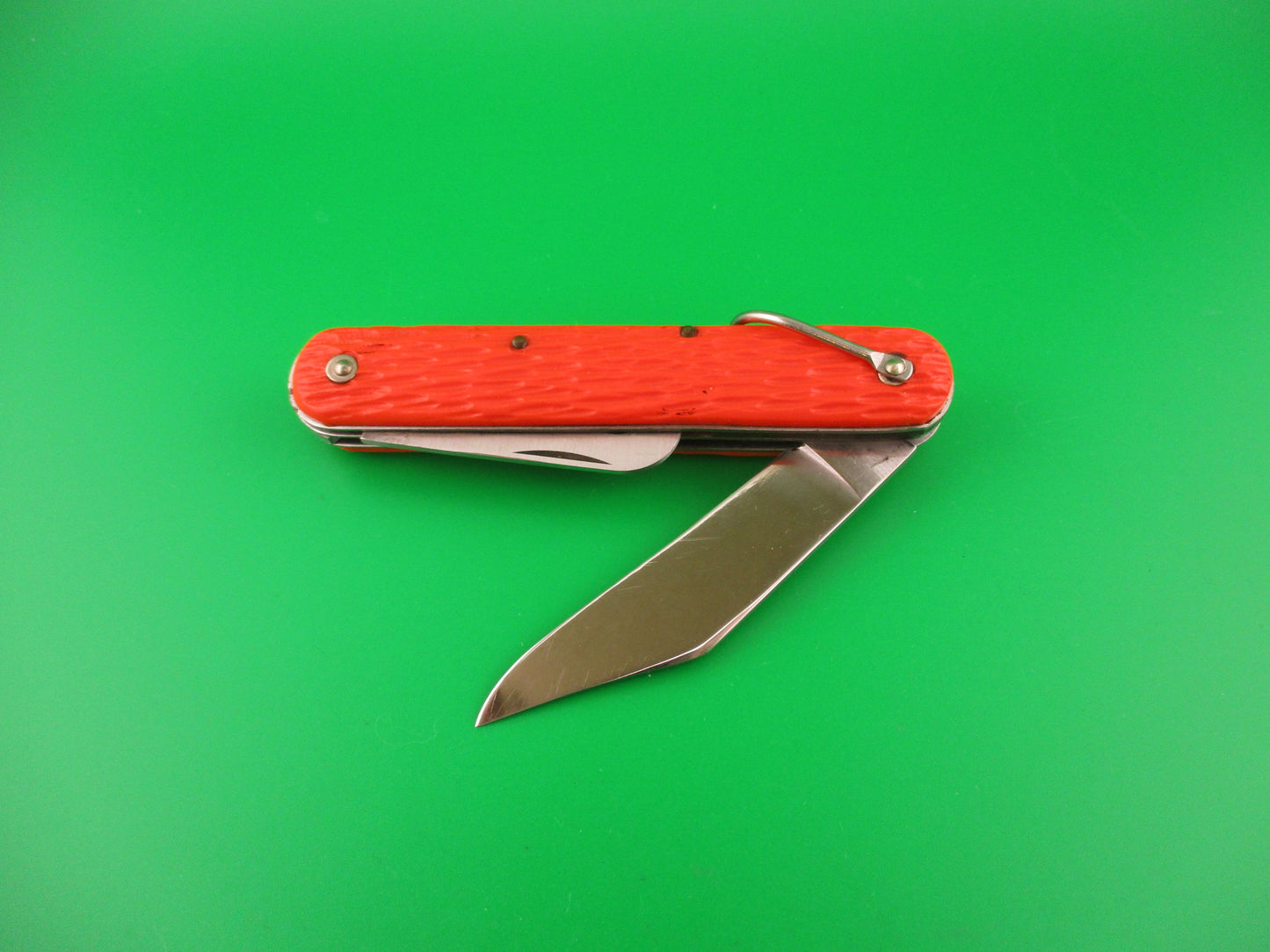 Schrade Walden vintage MC1 Orange military paratrooper switchblade in wrapper