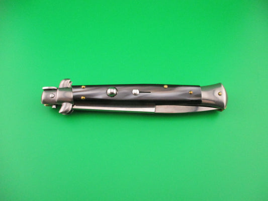 FRANK B ITALY 28cm Italian Stiletto Swivel bolster bayonet automatic knife