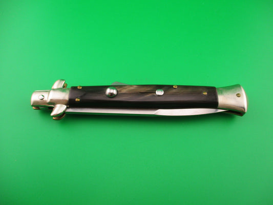 Frank Beltrame 28cm Italian Humpback Horn Limited Edition automatic knife