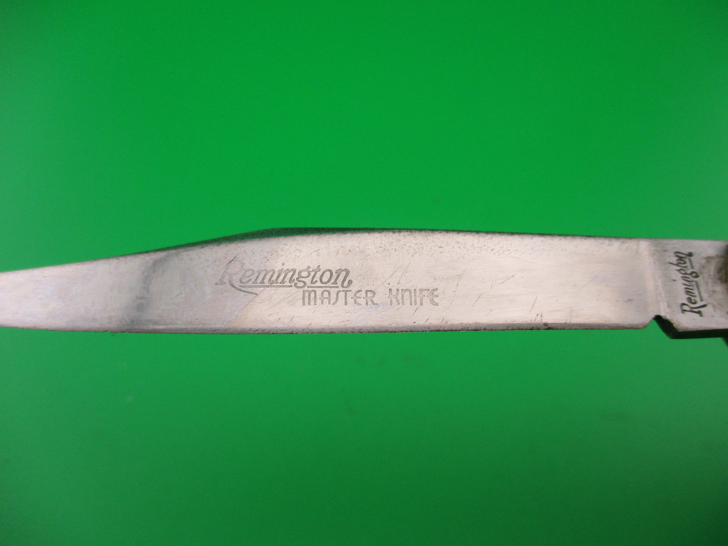 Remington R655 Fishtail Horn Pyralin Vintage 1940s automatic knife