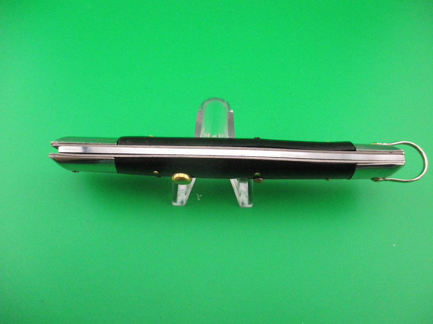 Stainless Steel 26cm Vintage SPRING KNIFE Swing guard NOS automatic knife