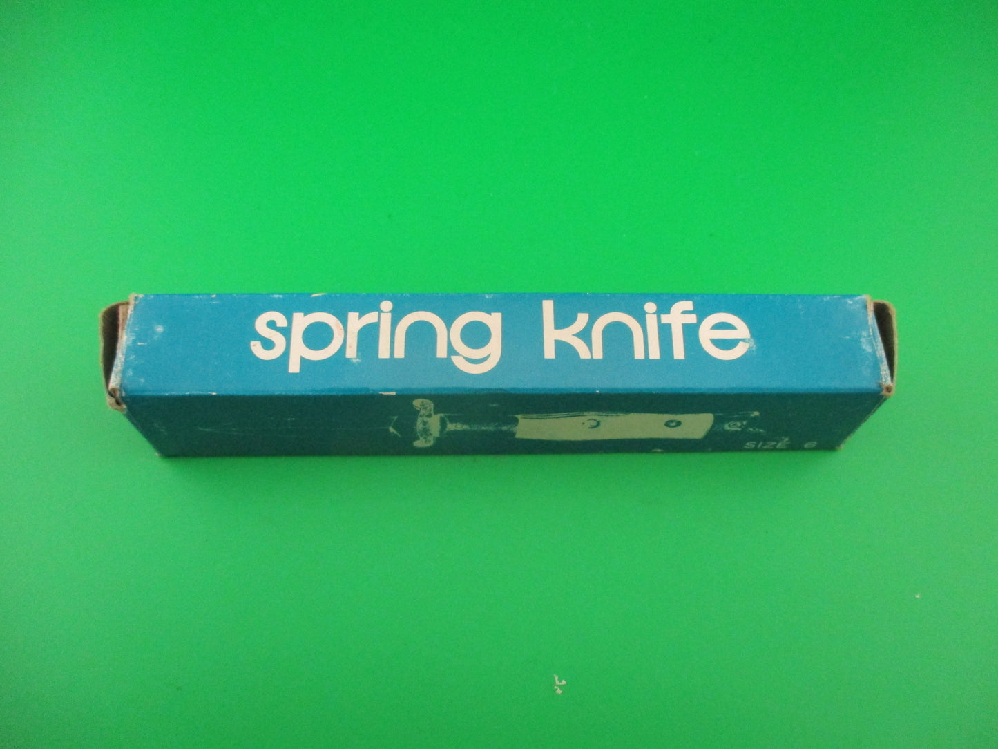 Stainless Steel 26cm Vintage SPRING KNIFE Swing guard NOS automatic knife