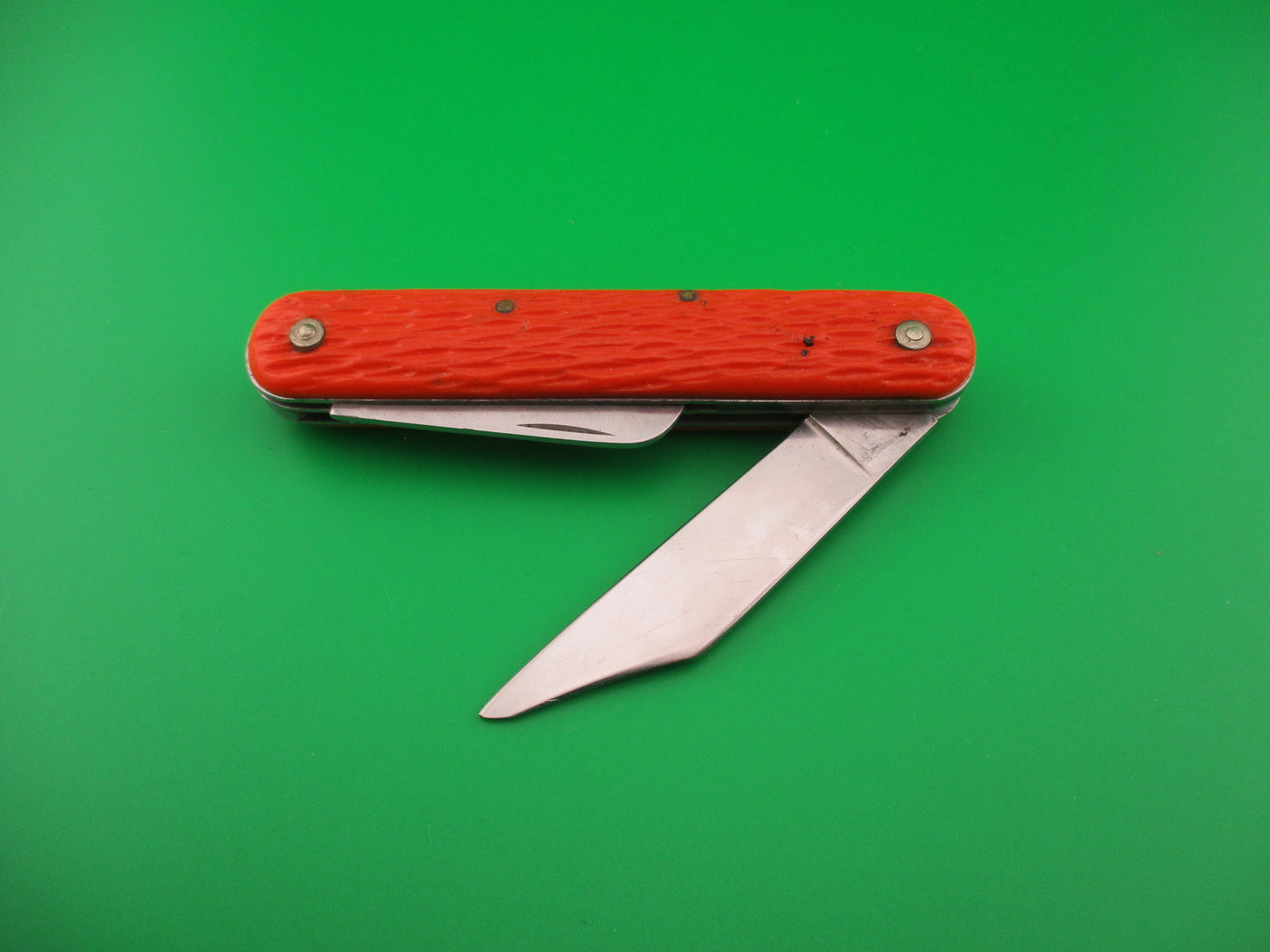 Schrade Walden vintage MC1 Orange military paratrooper switchblade knife