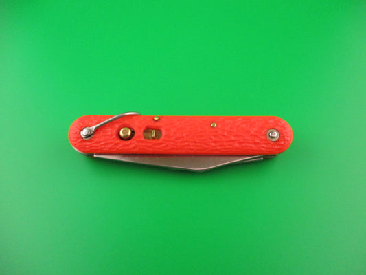 z CAMILLUS vintage MC1 Orange paratrooper automatic knife with hook blade