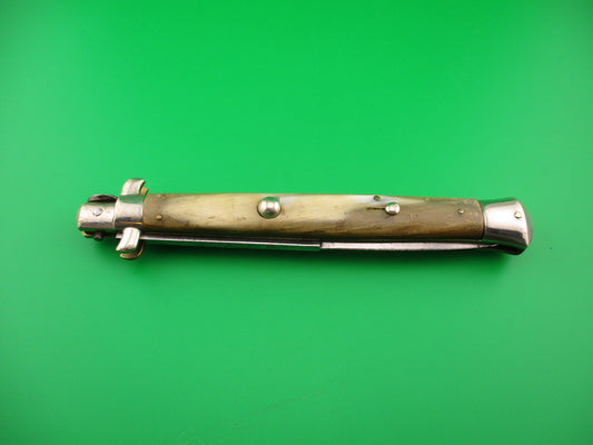 Latama 33cm Italian Picklock 1950s vintage Bayonet Horn automatic knife 5mm