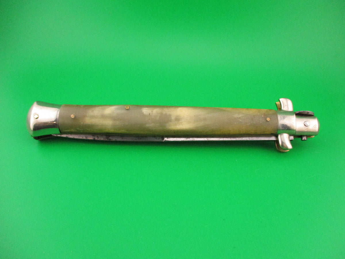 Latama 33cm Italian Picklock 1950s vintage Bayonet Horn automatic knife 5mm