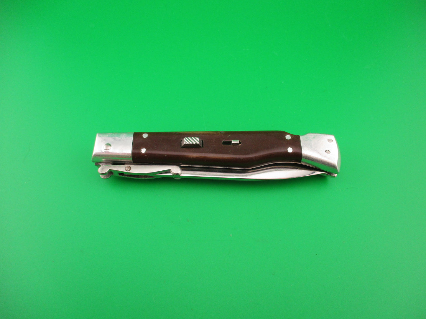 RPK 22cm Russian Prison Swing Guard rectangular button automatic knife