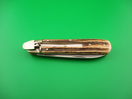 BOKER TREE BRAND 715 11cm German Lever Stag Classic automatic knife