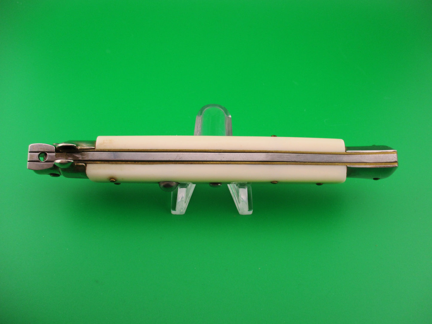 AB STILETTO ITALY 28cm Italian Dagger Blade Camel bone Stiletto switchblade knife
