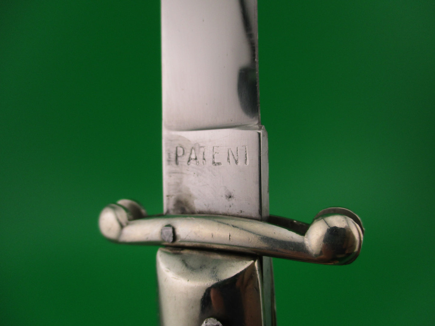INOX 1 PATENT 28cm Italian Vintage Swing Guard lockback Pearlex automatic knife