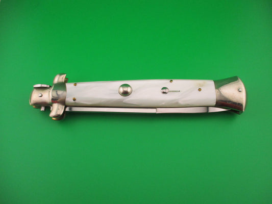 AGA CAMPOLIN 38cm Italian Pearlex Swivel bolster 15 inch automatic knife