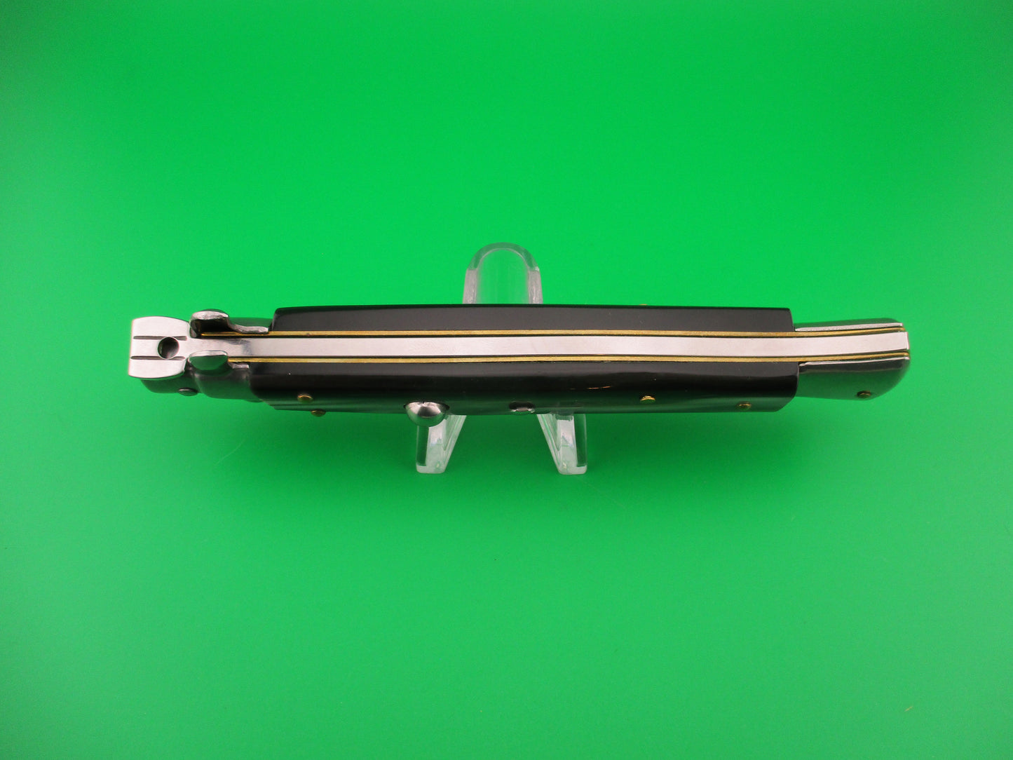 FRANK B ITALY 28cm Italian Stiletto Swivel bolster bayonet automatic knife
