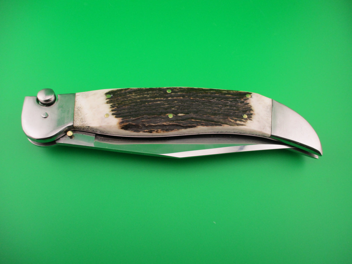 Custom Kabar Grizzly Inspired 15 inch Hand made automatic knife