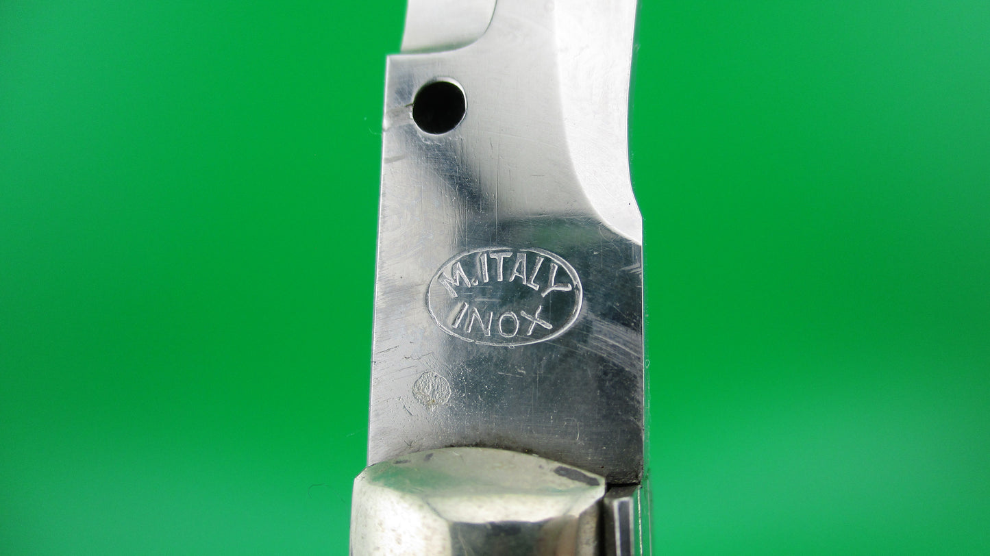 M. ITALY INOX 33cm Italian Picklock KRIS blade automatic knife 1950s Vintage