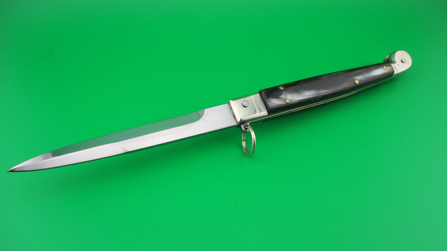 AGA CAMPOLIN 23cm Sicilian Ring Pull Italian automatic knife