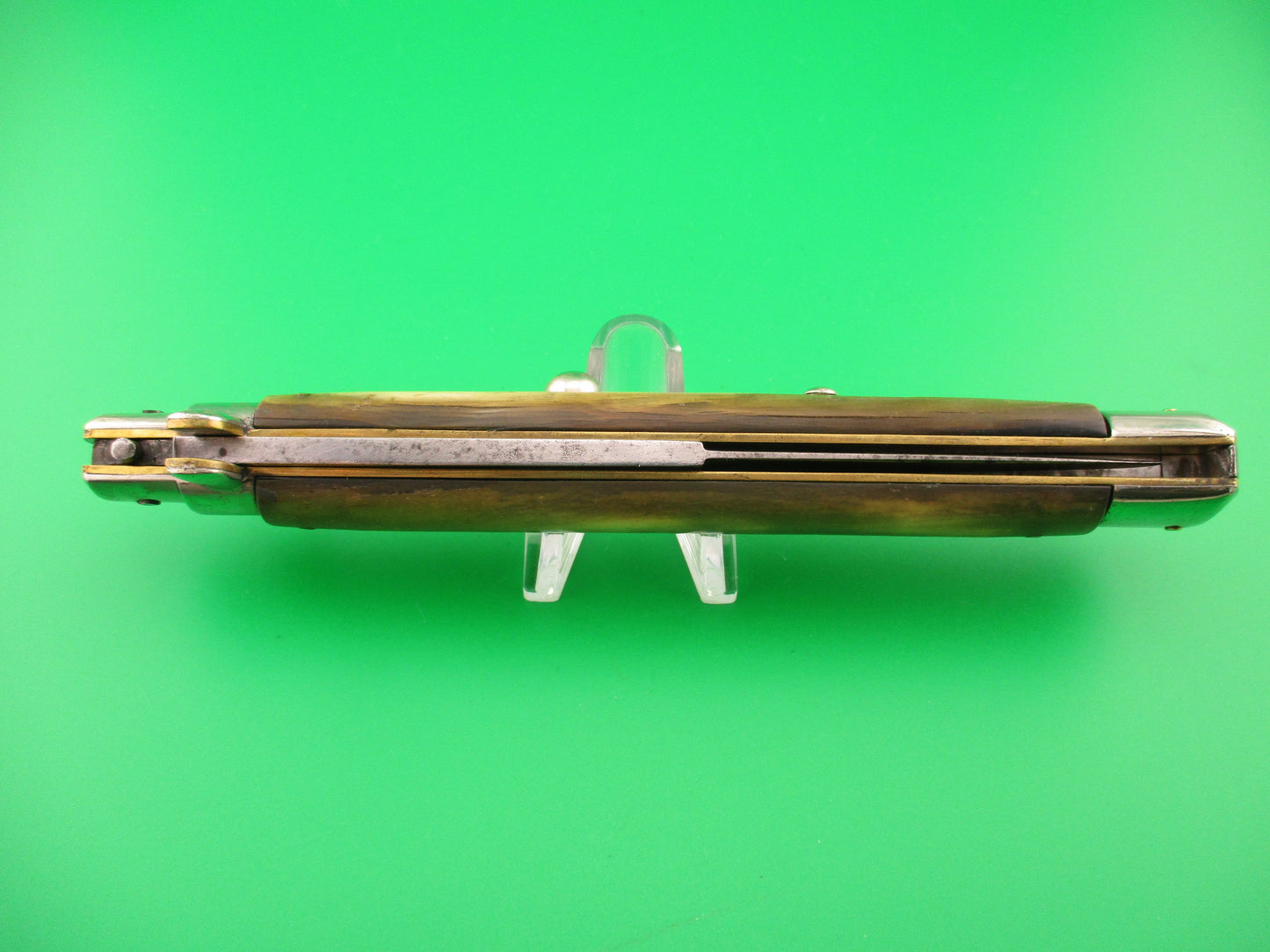 Latama 33cm Italian Picklock 1950s vintage Bayonet Horn automatic knife 5mm